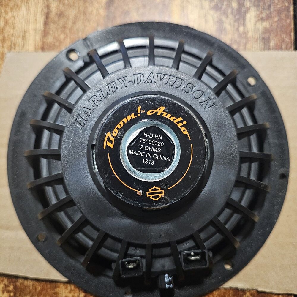 Harley Davidson OEM Touring for 2014-2023 BOOM AUDIO 2OHM Speakers PN: 76000320 - Picture 4 of 7
